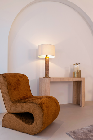 Beige Travertine Console Table | Richmond Interiors Biltmore | Oroa.com