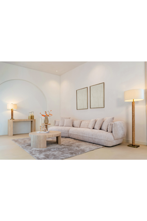 Beige Travertine Console Table | Richmond Interiors Biltmore | Oroa.com