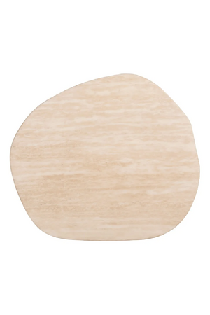 Travertine Side Table | Richmond Interiors Fictus | Oroa.com