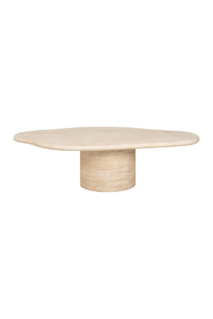 Travertine Organic Coffee Table | Richmond Interiors Fictus | Oroa.com