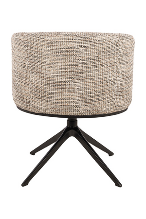 Curved Modern Swivel Chair | Richmond Interiors Cheyenne | Oroa.com