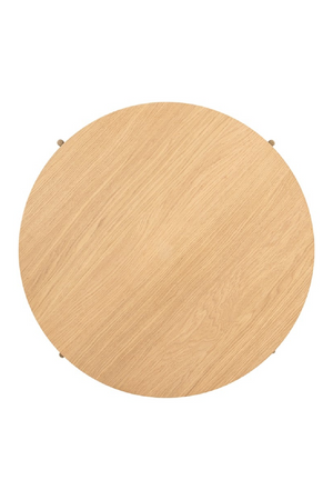 Natural Oak Round Coffee Table | Richmond Interiors Belfort | Oroa.com