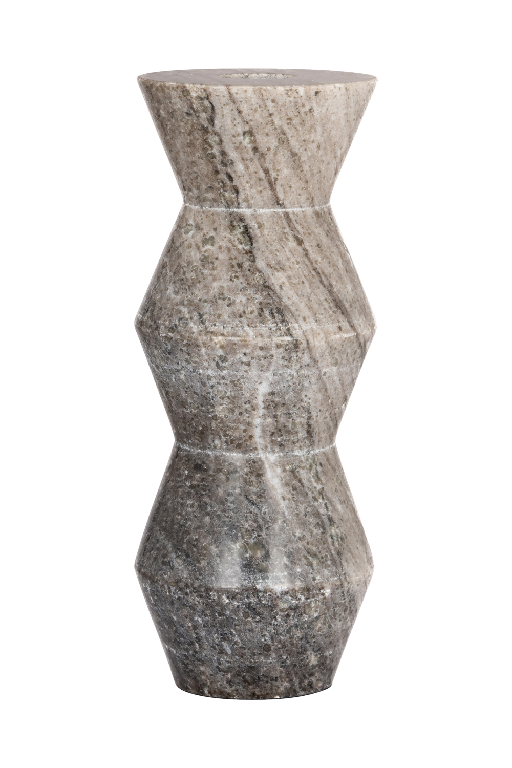 Beige Marble Angular Vase | OROA Sepp | Oroa.com