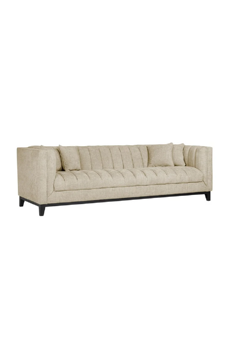 Cream Channeled Sofa | Richmond Interiors Beauchamp | Oroa.com