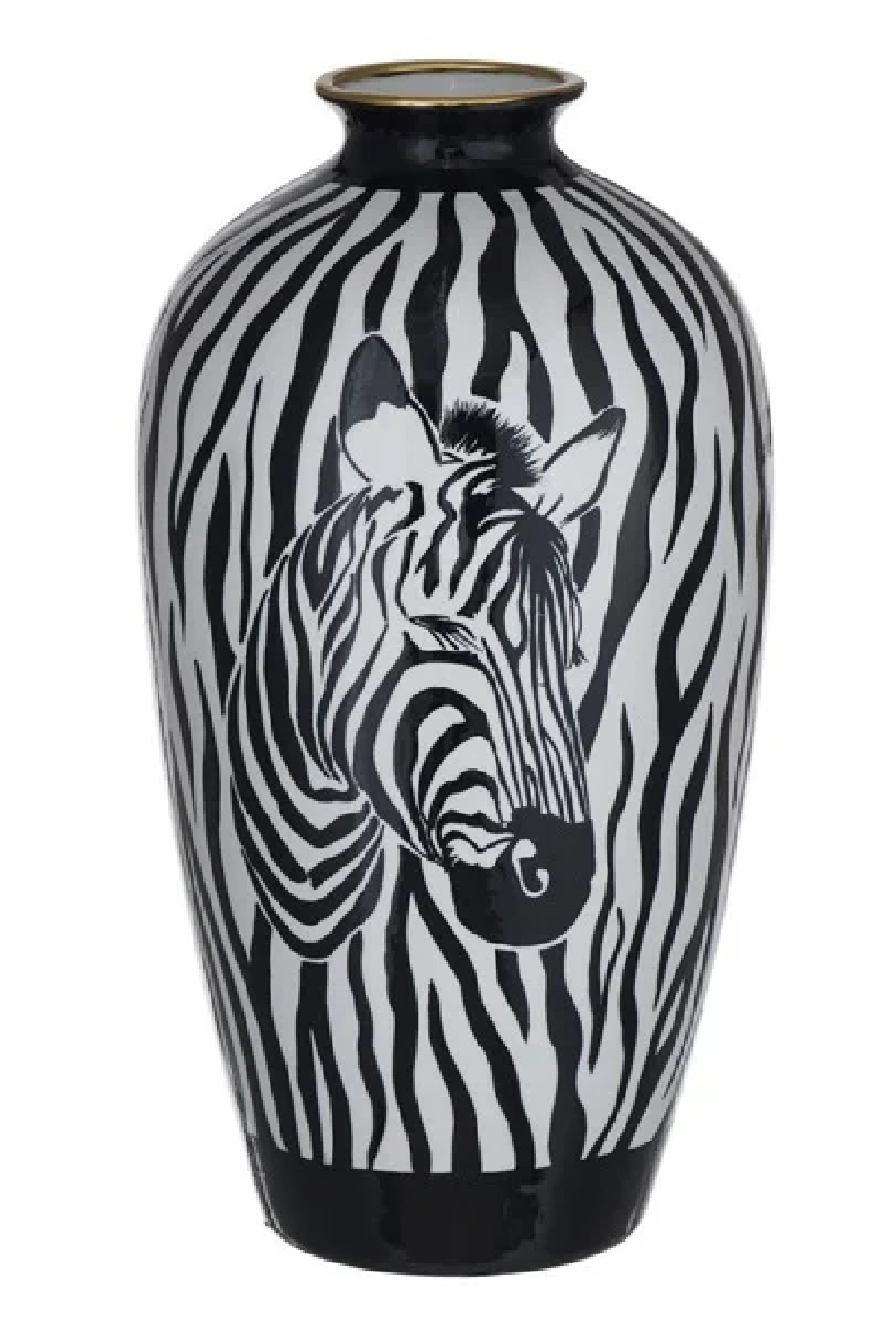 Zebra Print Vase | OROA Lizia | Oroa.com