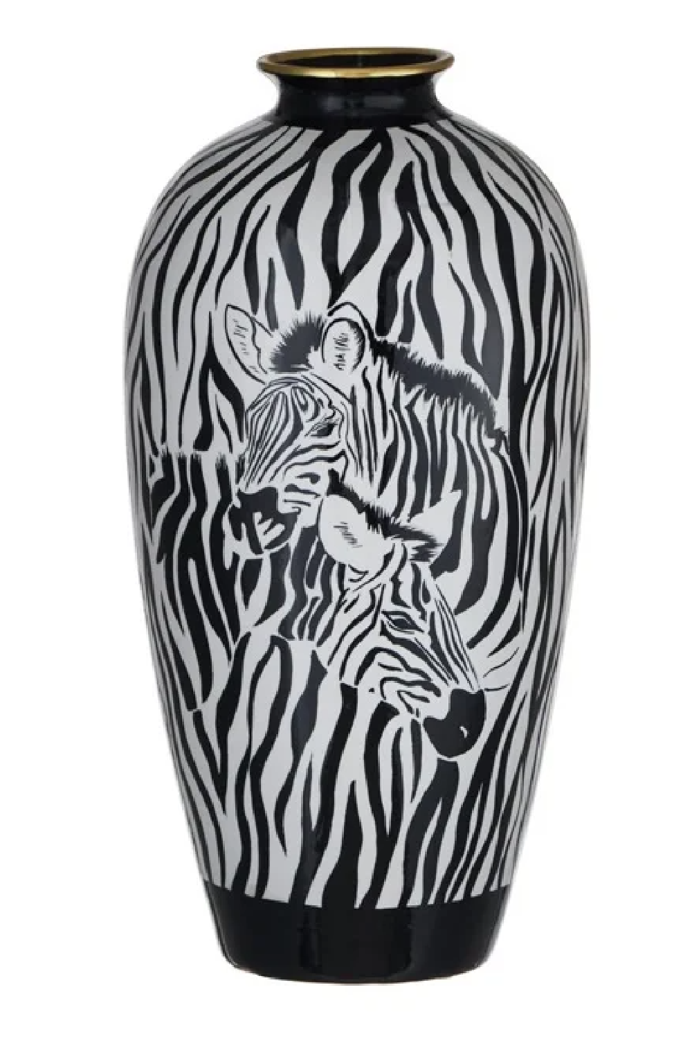 Zebra Print Vase | OROA Lizia | Oroa.com