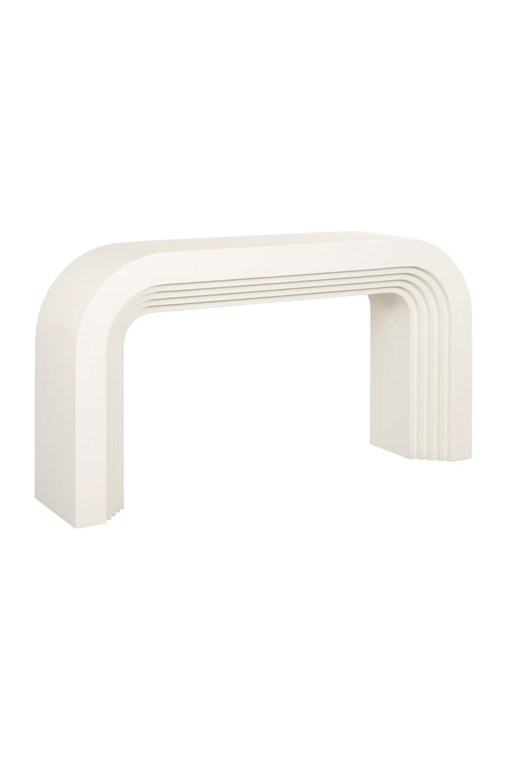 White Arched Console Table | OROA Rainbow | Oroa.com