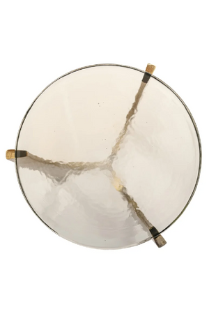 Glass Top End Table | Richmond Interiors Avery | Oroa.com