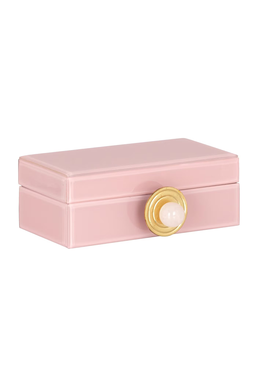 Pink Glass Storage Box | OROA Jamila | Oroa.com