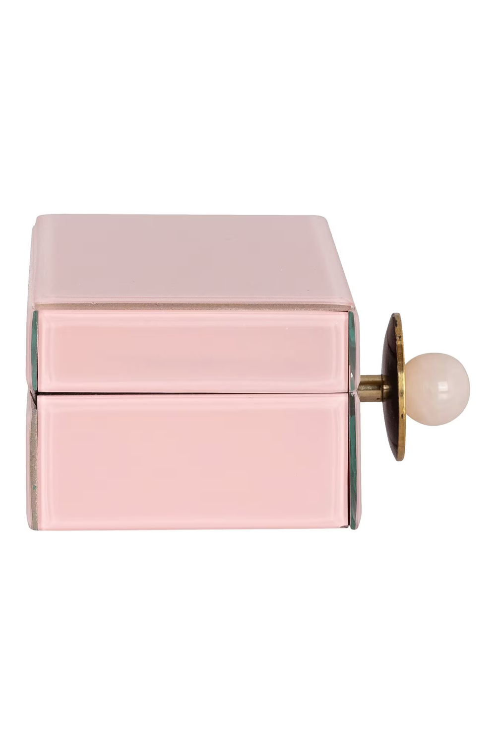 Pink Glass Storage Box | OROA Jamila | Oroa.com