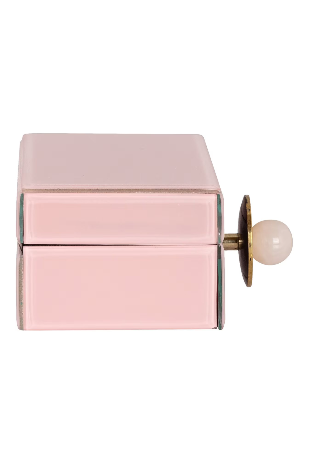 Pink Glass Storage Box | Richmond Interiors Jamila | Oroa.com