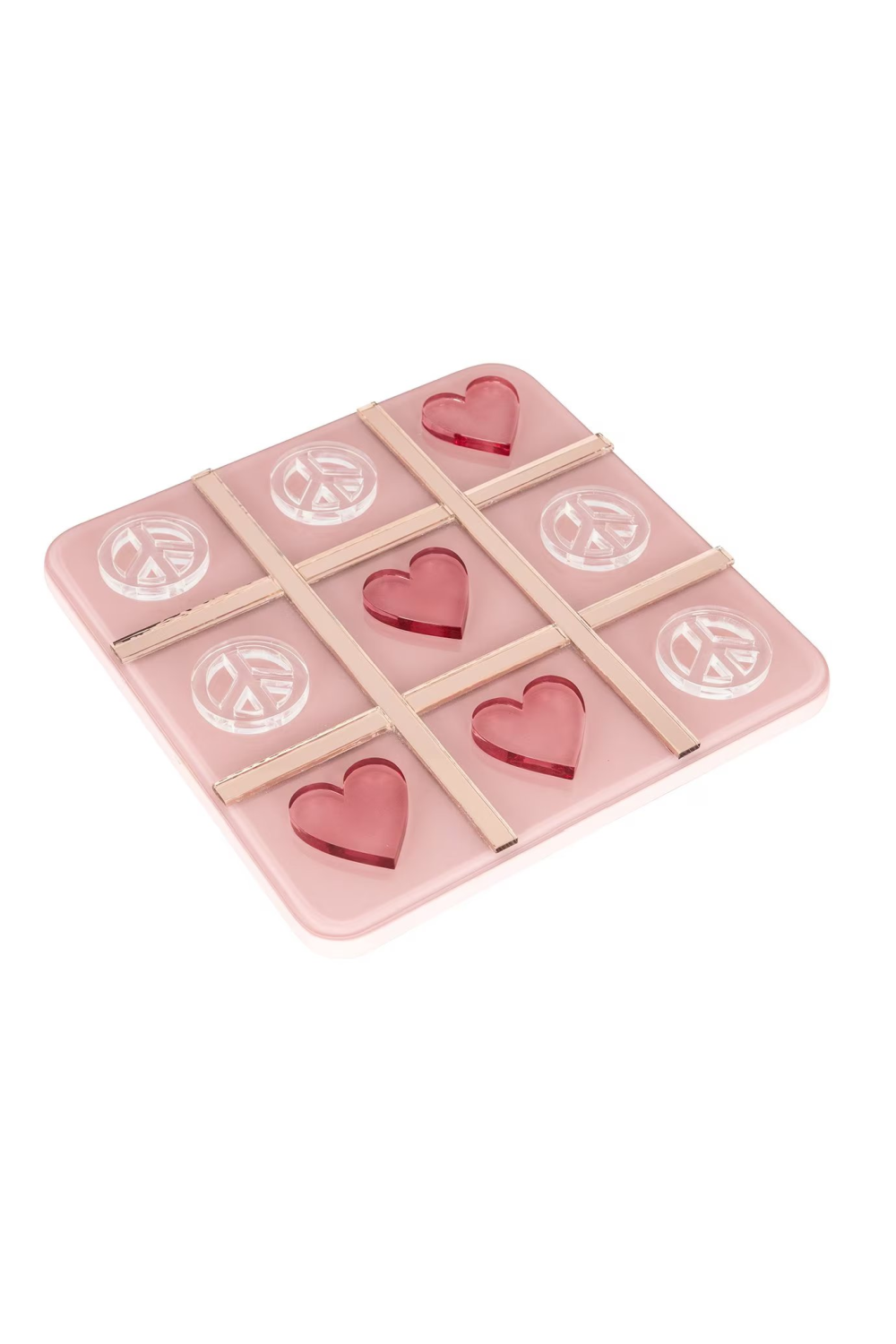 Pink Decorative Tic Tac Toe | OROA Jolisa | OROA