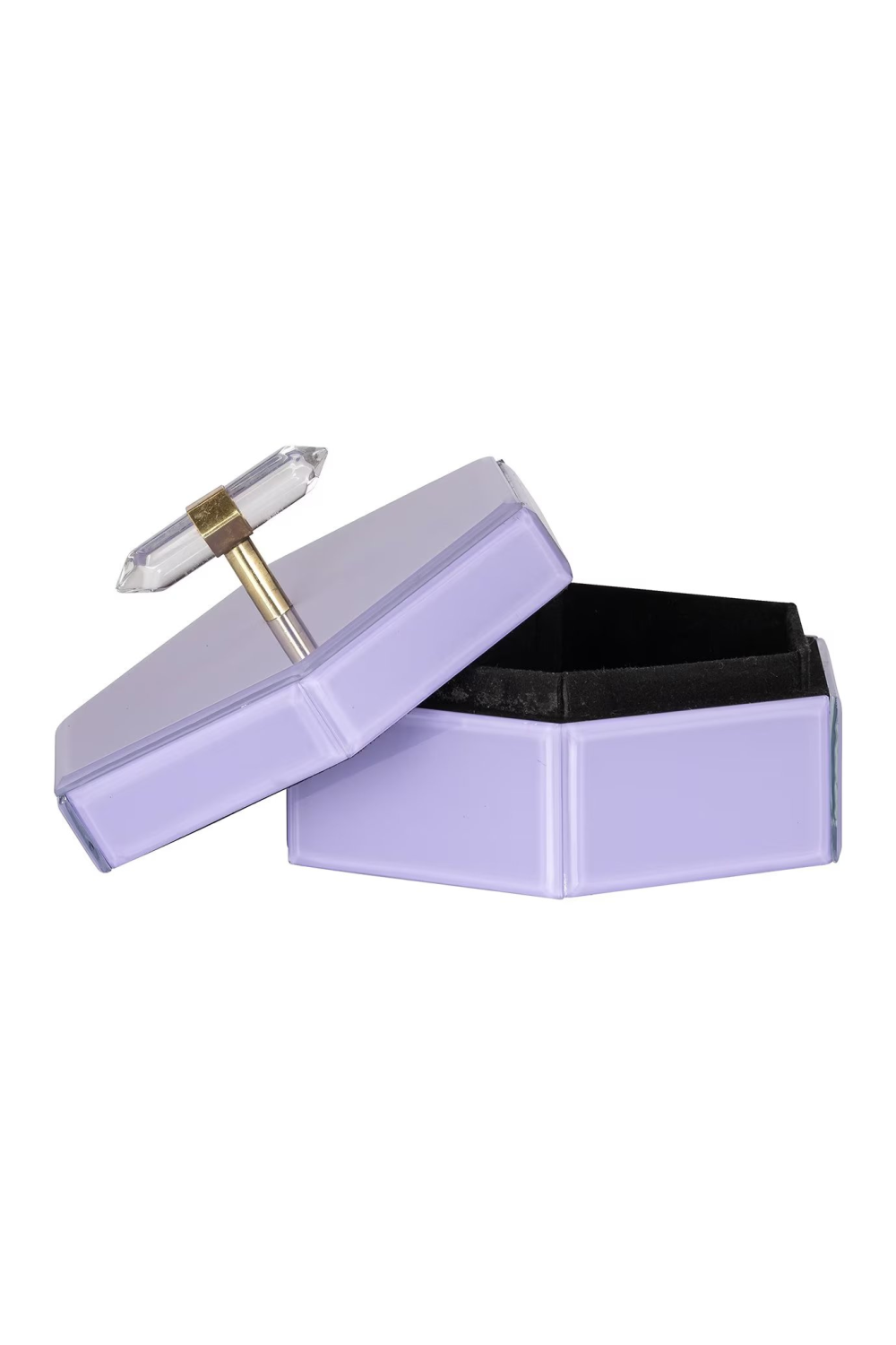 Purple Hexagon Storage Box | Richmond Interiors Jutta | Oroa.com