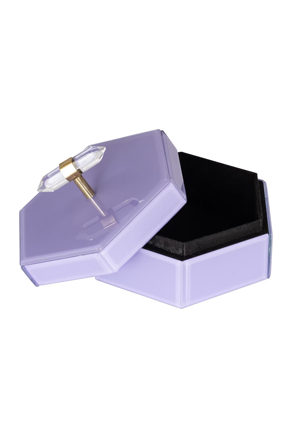 Purple Hexagon Storage Box | Richmond Interiors Jutta | Oroa.com