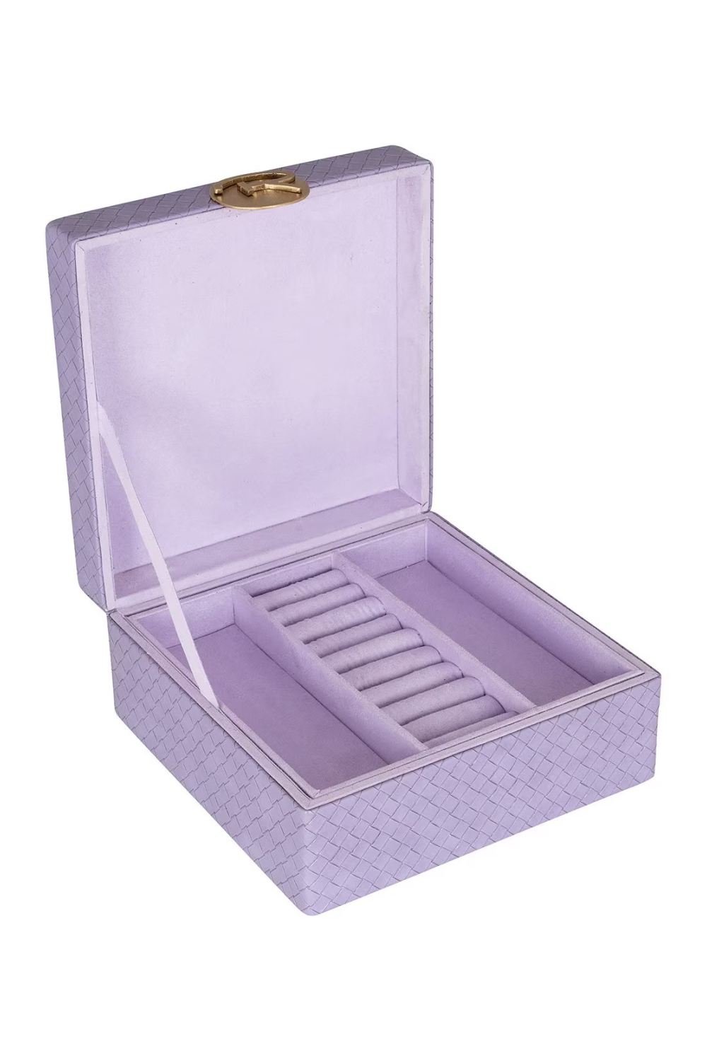 Purple Lattice Jewelry Box | OROA Joelle | Oroa.com