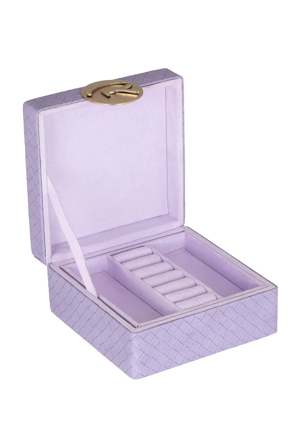 Purple Lattice Jewelry Box | OROA Joelle | Oroa.com