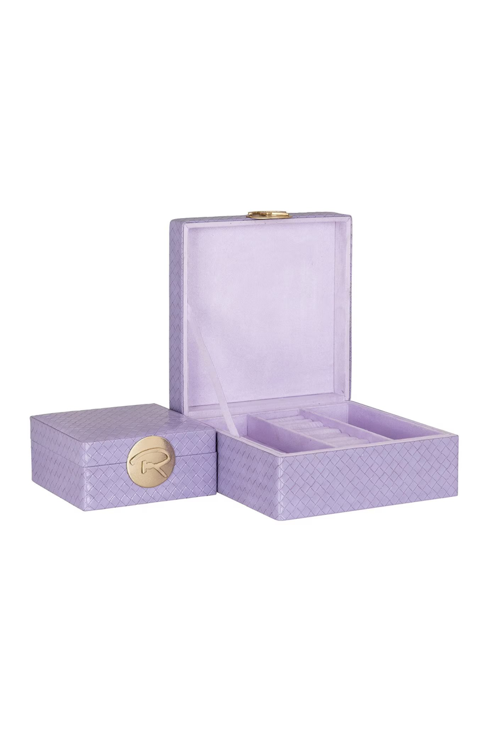 Purple Lattice Jewelry Box | OROA Joelle | Oroa.com