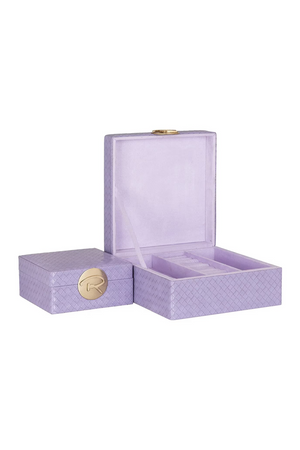 Purple Lattice Jewelry Box | Richmond Interiors Joelle | Oroa.com