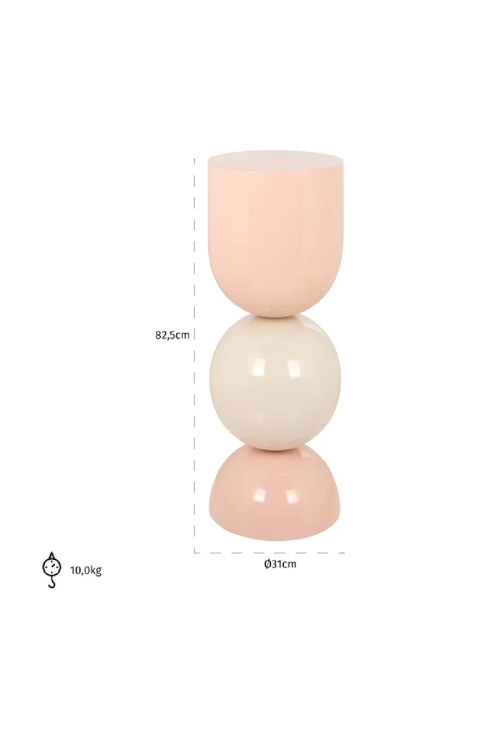 Pastel-Colored Modern Column | OROA Alva | Oroa.com