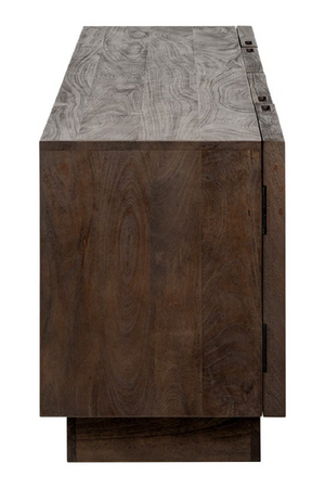 Mango Wood 4-Door TV Unit | Richmond Interiors Bryant | Oroa.com