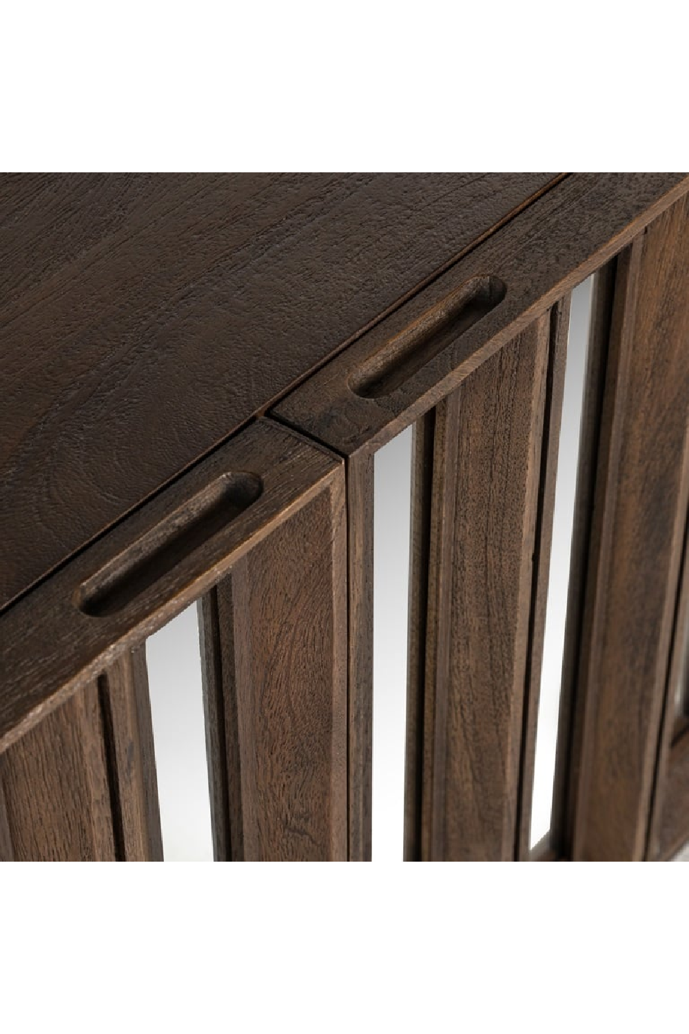 Mango Wood 4-Door TV Unit | OROA Bryant | Oroa.com