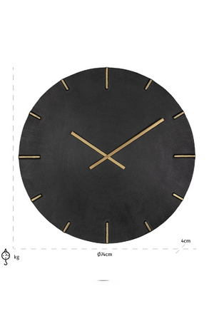 Round Classic Wall Clock | Richmond Interiors Bilal | OROA.com
