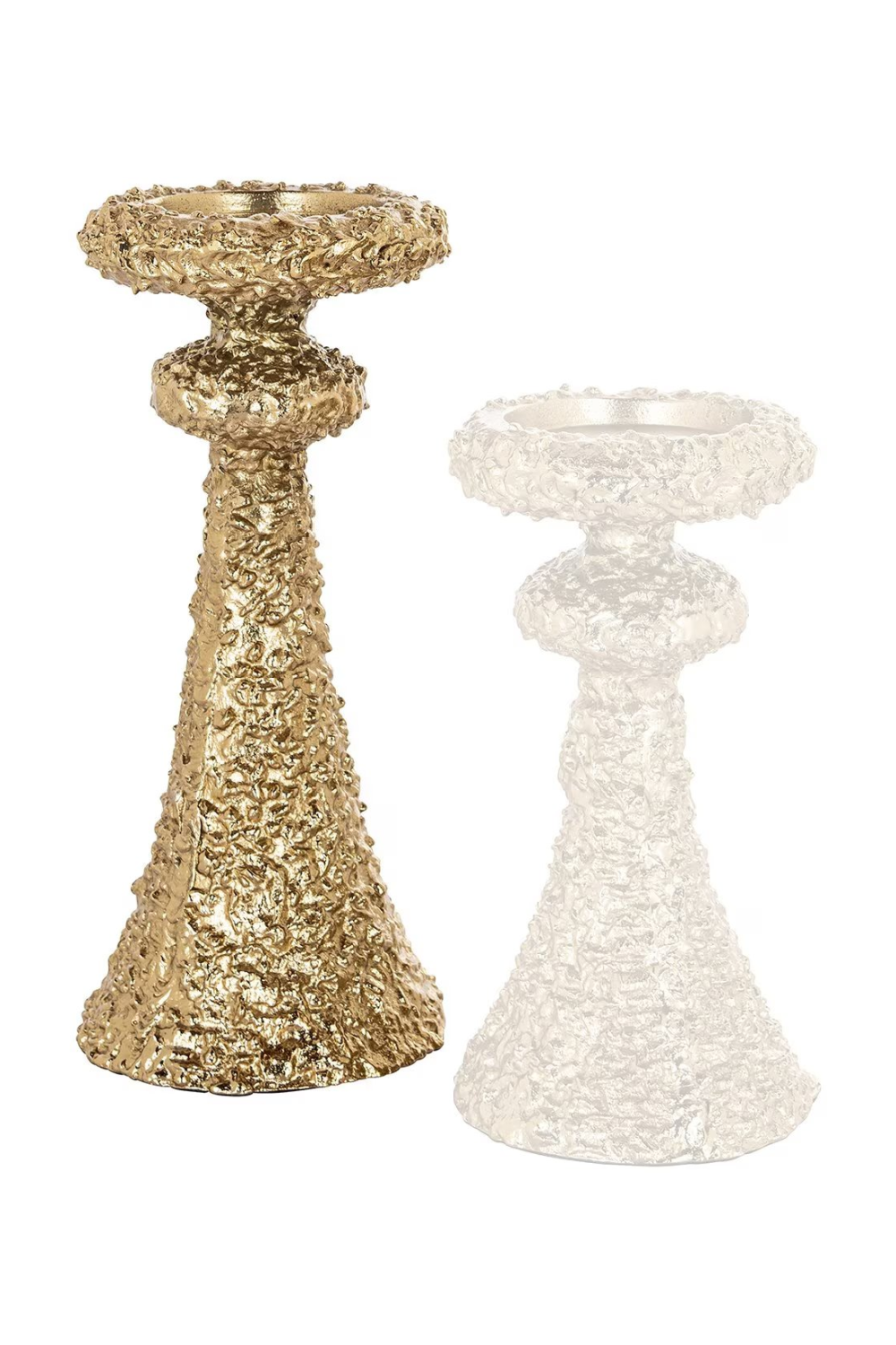 Gold Textured Candle Holder | OROA July | Oroa.com