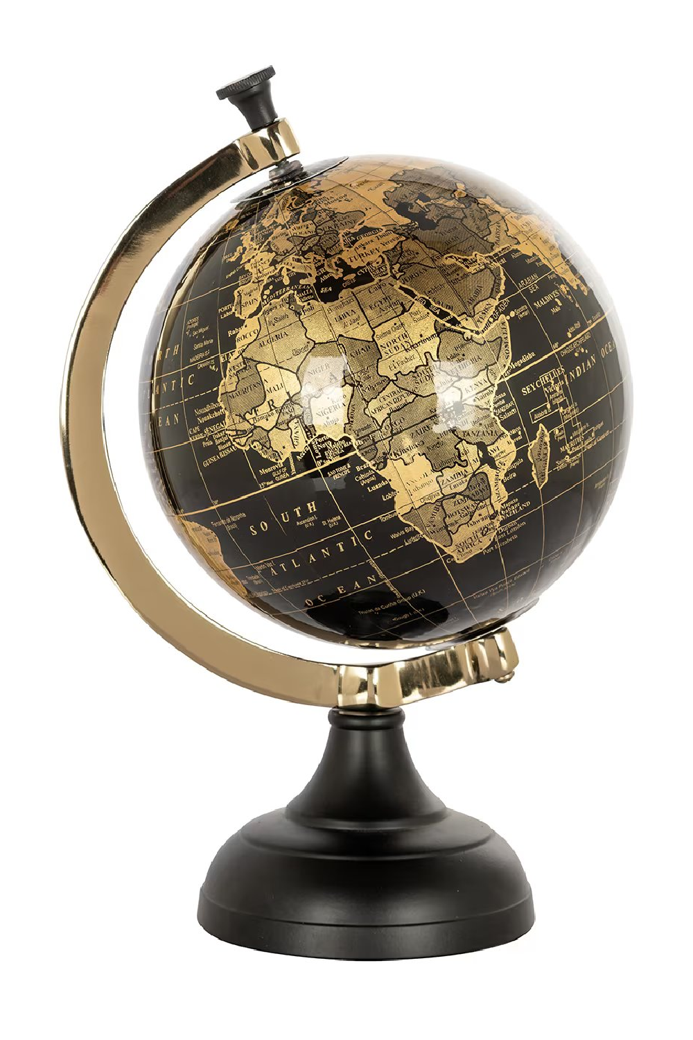 Black Globe Deco Object | OROA Jilly | OROA