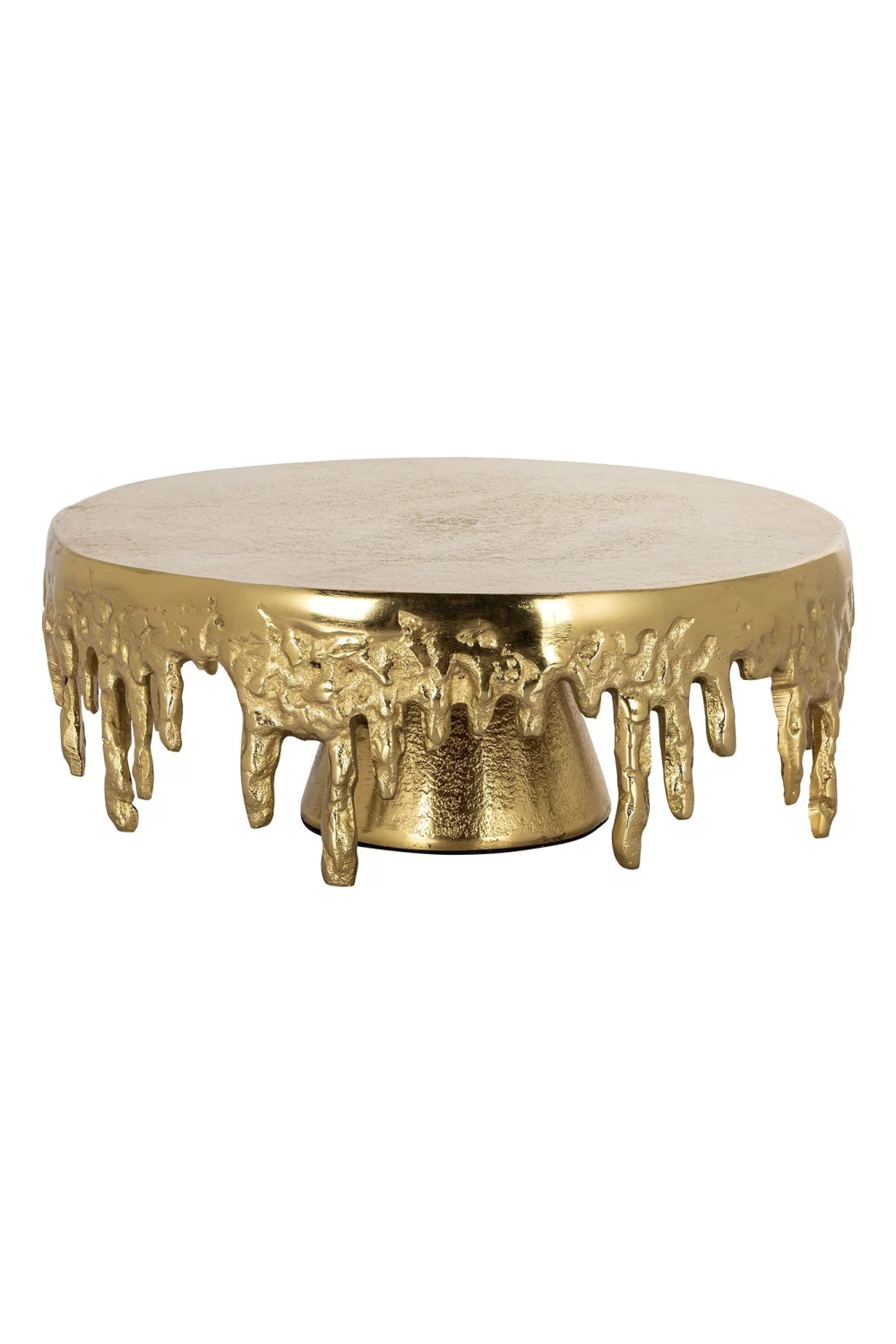 Gold Drip Cakeplate | Richmond Interiors Carmona | Oroa.com