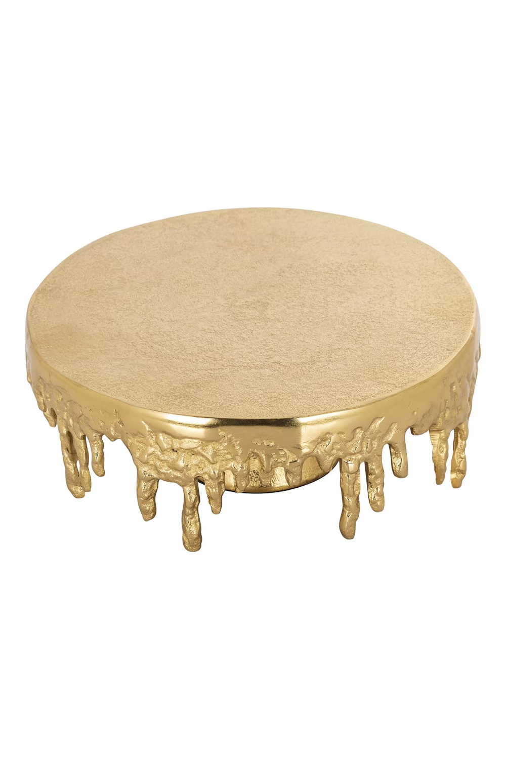 Gold Drip Cakeplate | OROA Carmona | Oroa.com