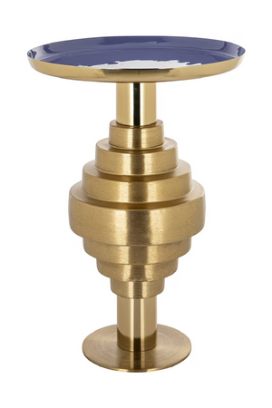 Blue Tiered End Table | Richmond Interiors Renao | Oroa.com
