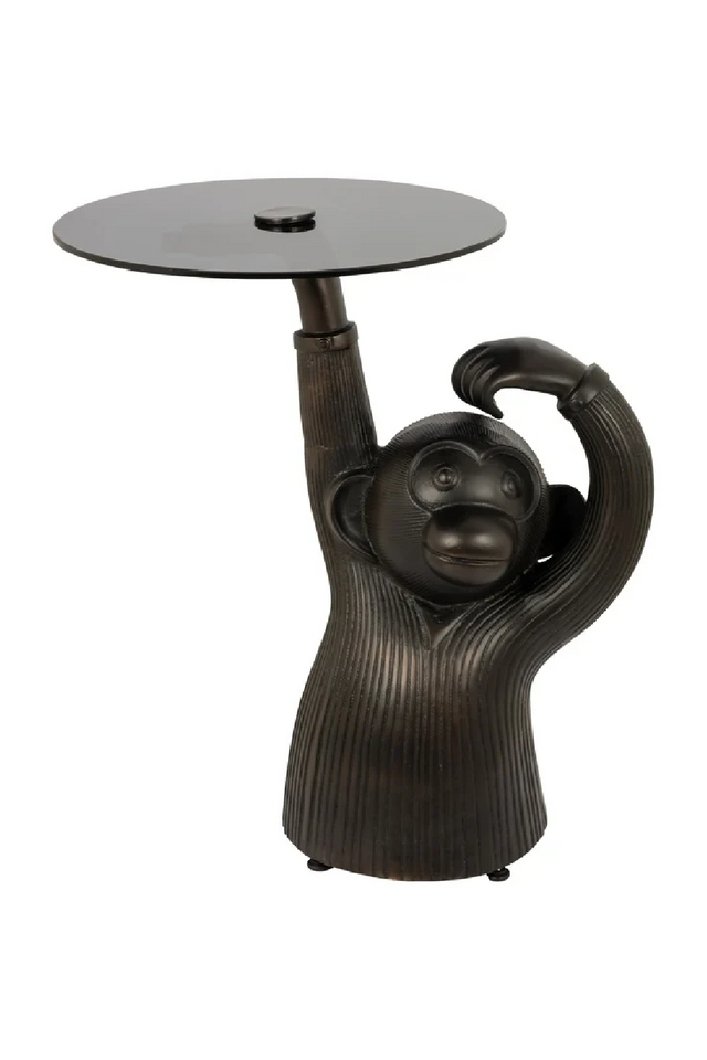 Bronze Sculpture End Table | Richmond Interiors Ape | Oroa.com