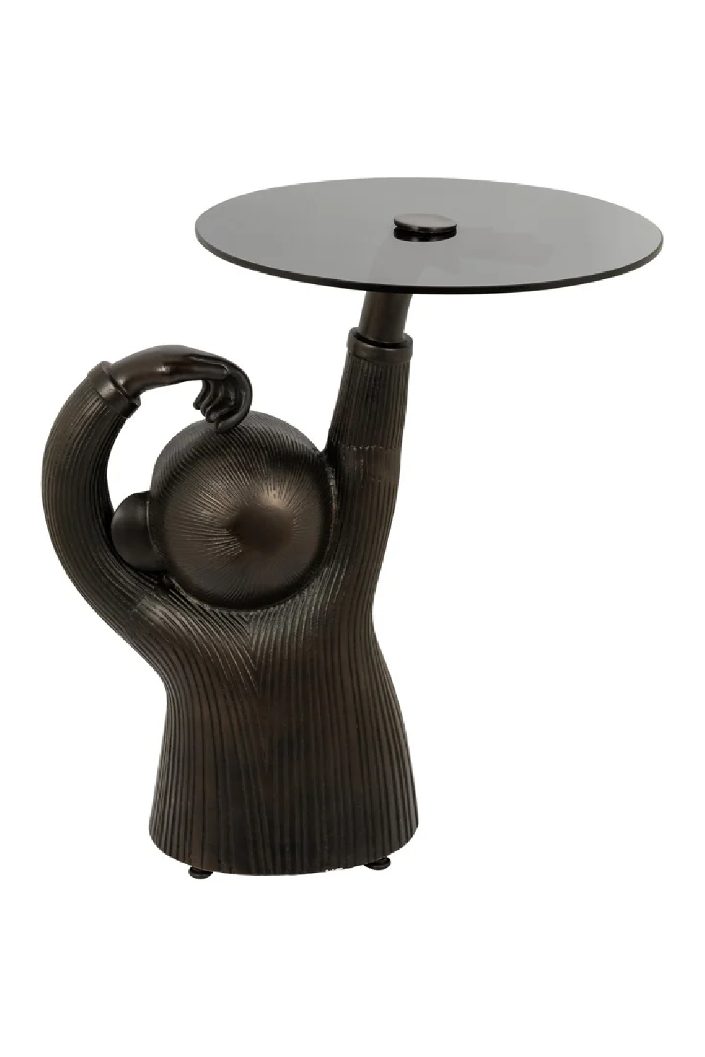 Bronze Sculpture End Table | OROA Ape | Oroa.com