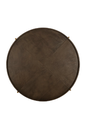 Brown Leather Coffee Table | Richmond Interiors Zillon | Oroa.com