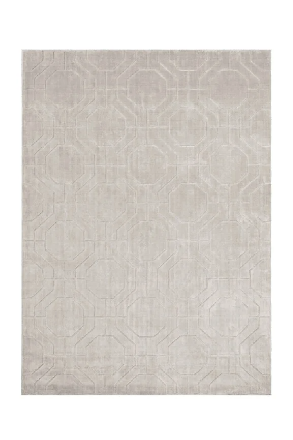 Off-White Viscose Carpet | OROA Flynn | Oroa.com