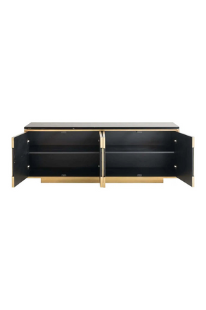 Gold 4-Door Sideboard | Richmond Interiors Finsbury | Oroa.com