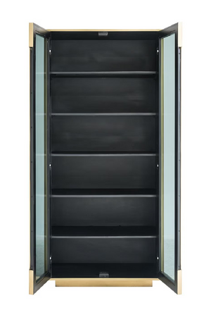 Gold 2-Door Cabinet | Richmond Interiors Finsbury | Oroa.com