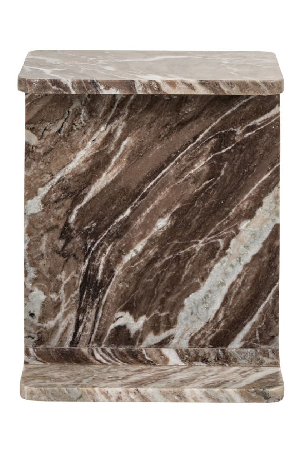 Brown Marble End Table | OROA Benson | Oroatrade.com