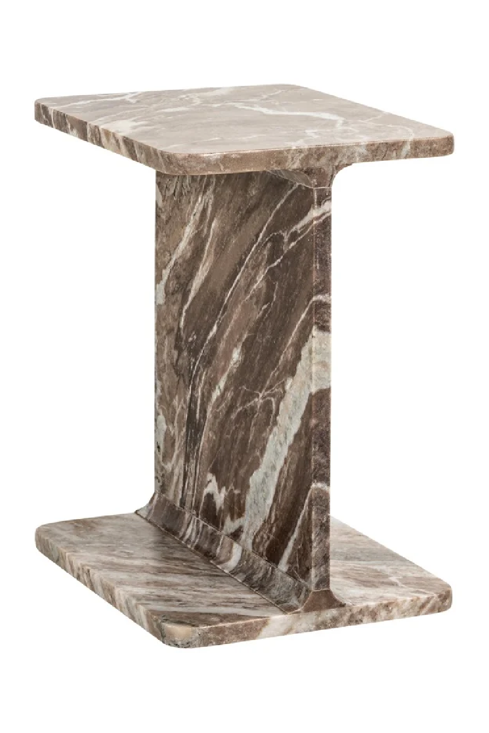 Brown Marble End Table | OROA Benson | Oroa.com