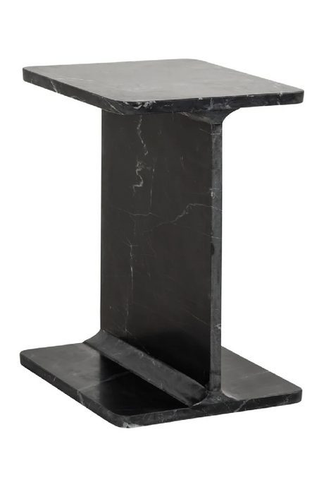 Black Marble End Table | Richmond Interiors Benson | Oroa.com