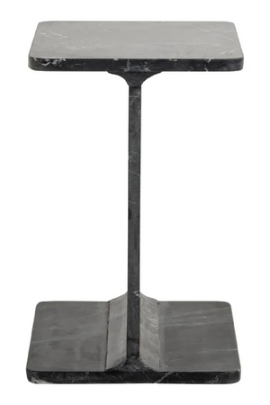 Black Marble End Table | Richmond Interiors Benson | Oroa.com