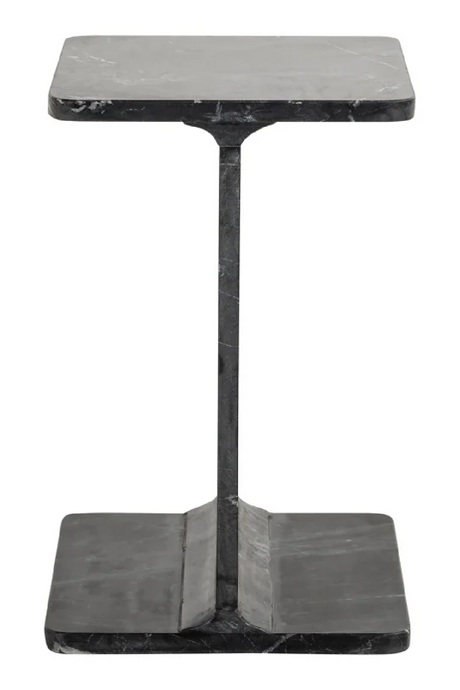 Black Marble End Table | Richmond Interiors Benson | Oroa.com