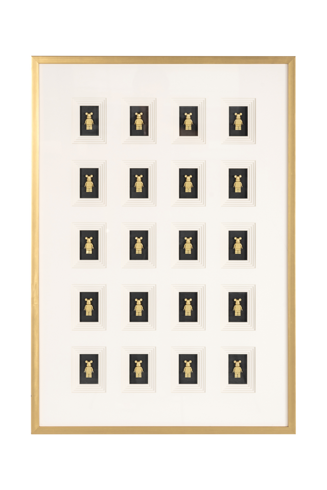 Framed 3D Wall Art | Richmond Interiors Bear | Oroa.com