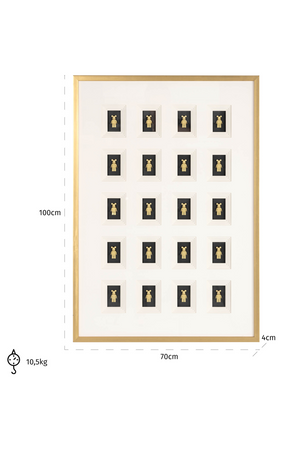 Framed 3D Wall Art | Richmond Interiors Bear | Oroa.com