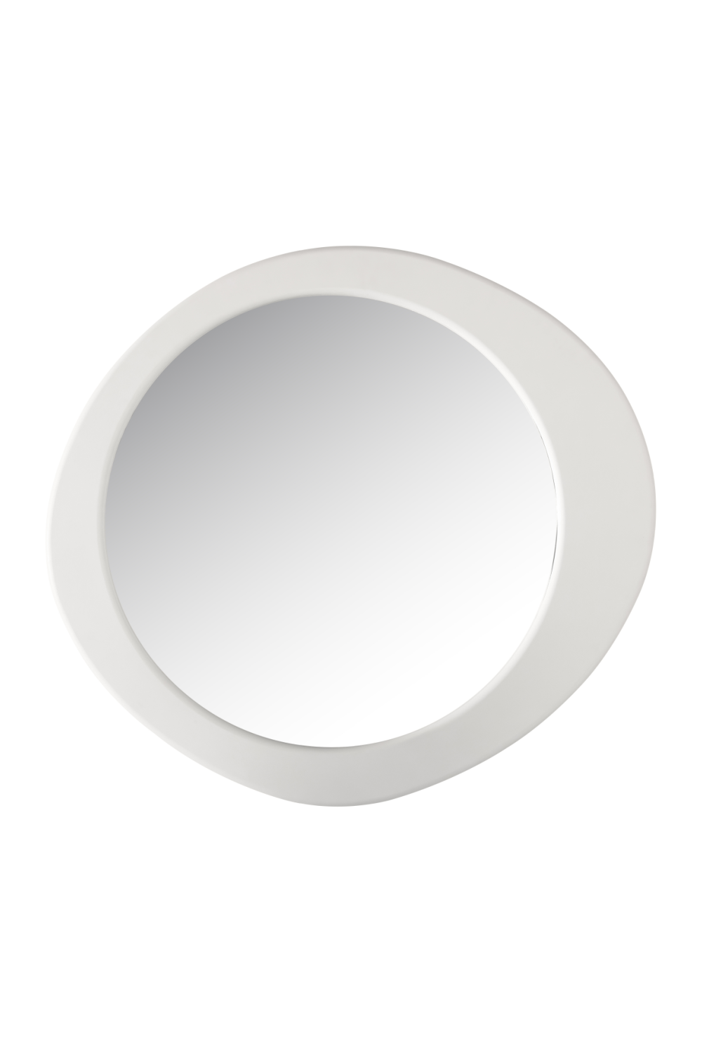 White Asymmetrical Mirror | OROA Bloomstone | Oroa.com