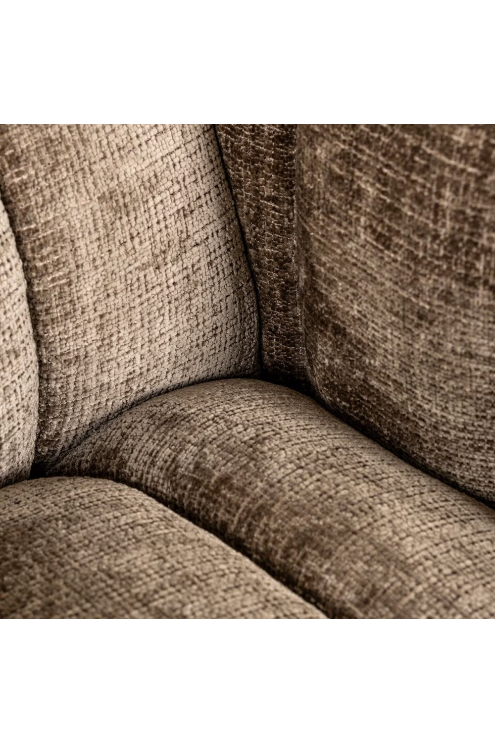 Taupe Chenille Lounge Chair | Richmond Interiors Beaudy | Oroa.com