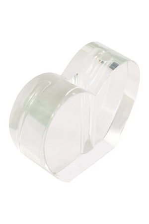 Heart Shaped Glass Candle Holder | Richmond Interiors Sana | Oroa.com