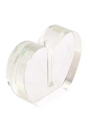 Heart Shaped Glass Candle Holder | Richmond Interiors Sana | Oroa.com