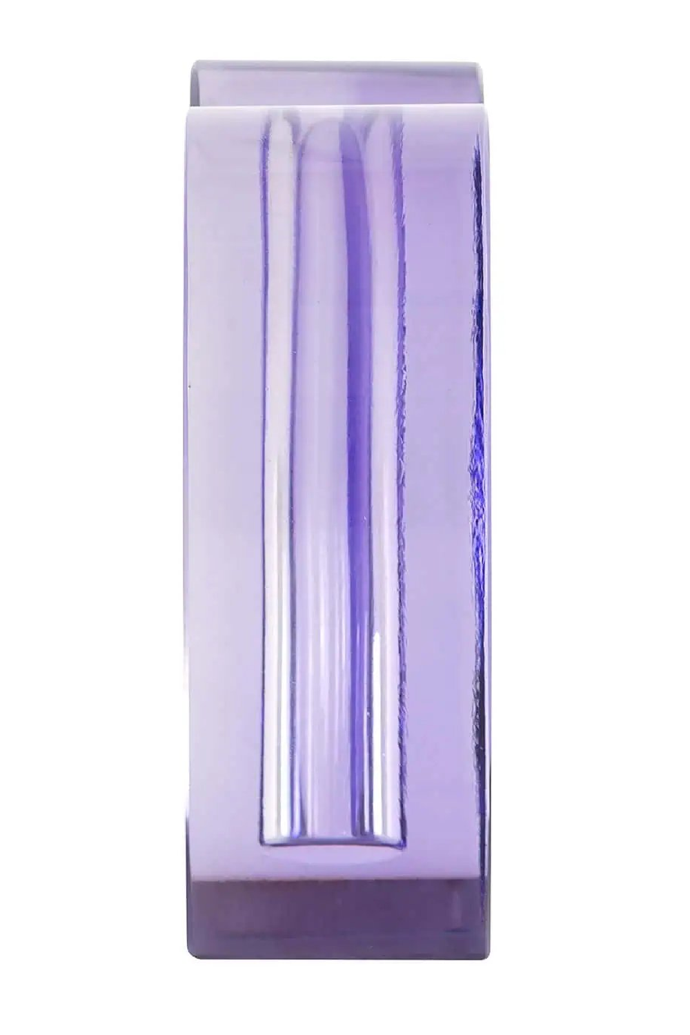 Purple Glass Candle Holder | OROA Tanna | Oroa.com