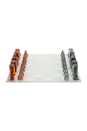 Decorative Glass Chessboard | Richmond Interiors Zyenna | Oroa.com